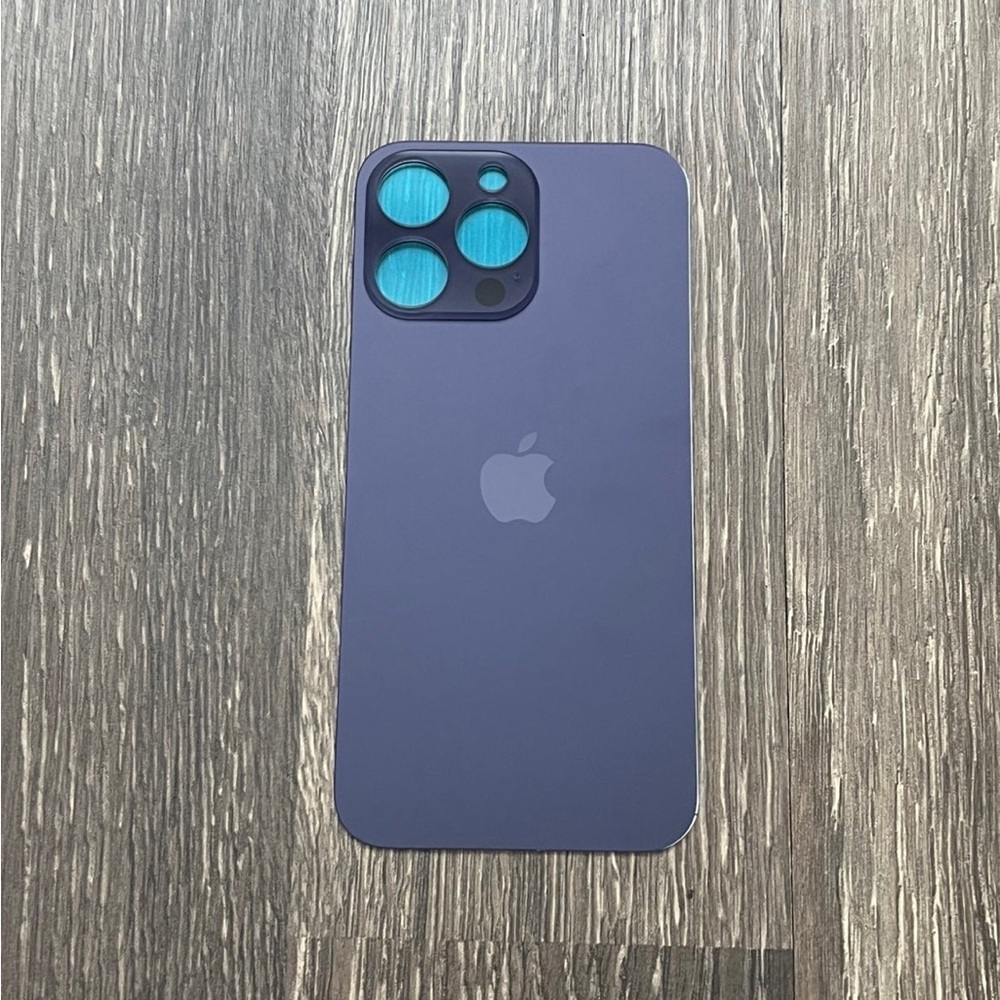iPhone 14 Pro Max Back Glass Big Hole Replacment Part - Purple